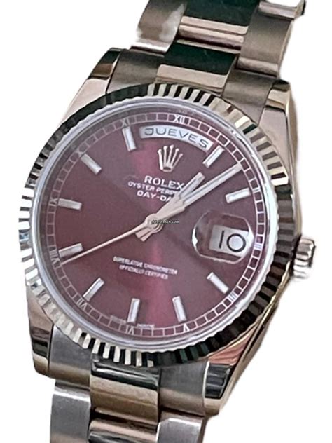 rolex cherry dial